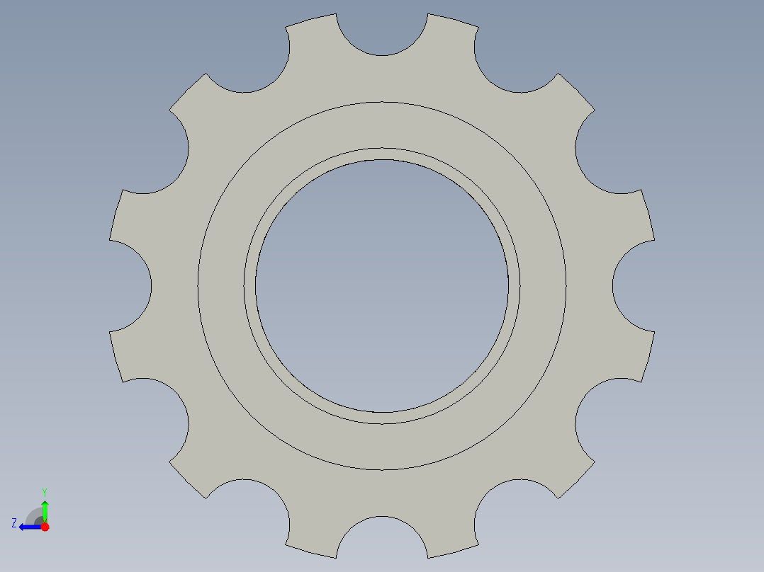 LXYC-BOSS1270-T12-链轮-上海晟况机械2右视图