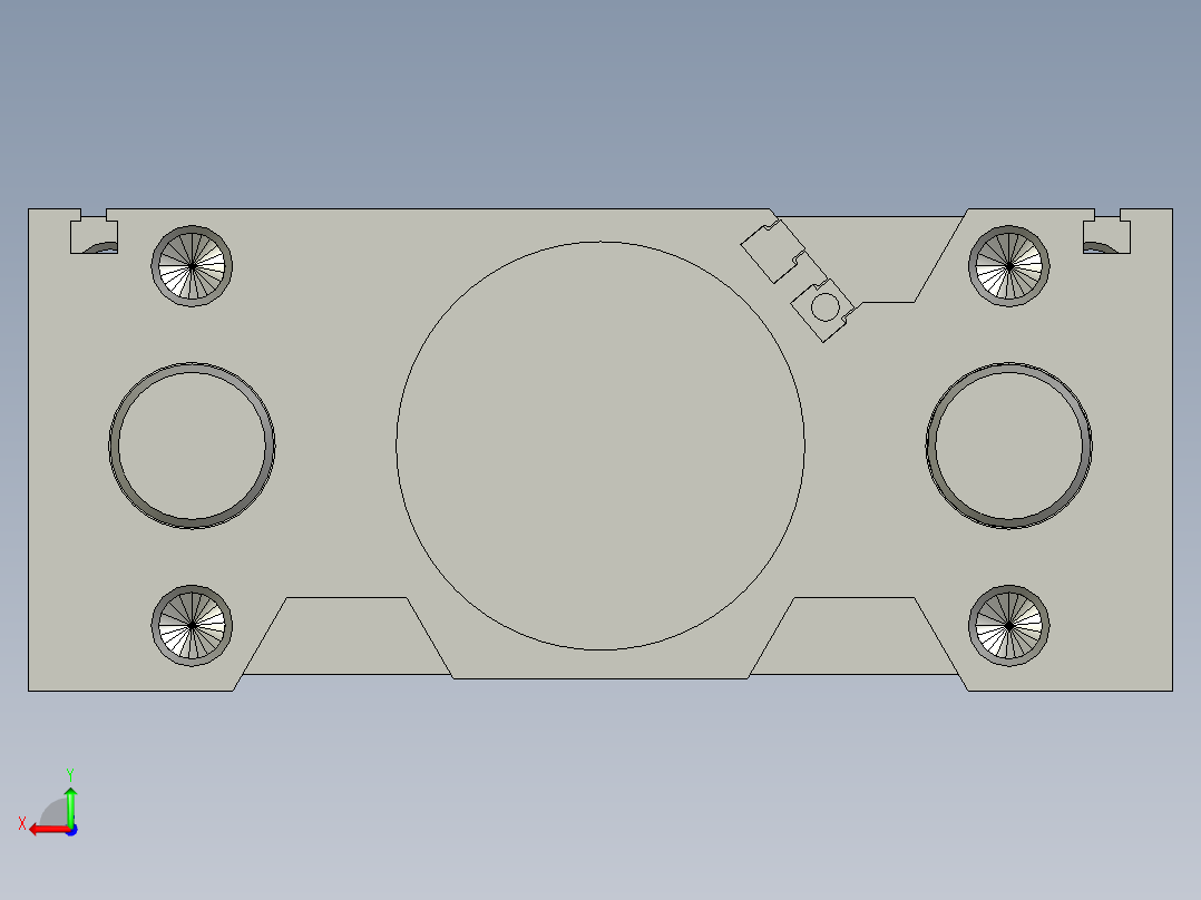 轴承校准检测设备设计-A_MGQL50-100-Z73L(100)后视图