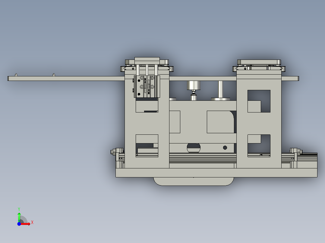 拆螺丝工站前视图