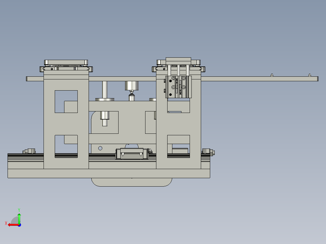 拆螺丝工站后视图