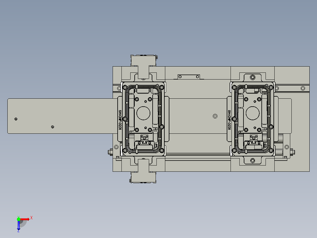 拆螺丝工站俯视图
