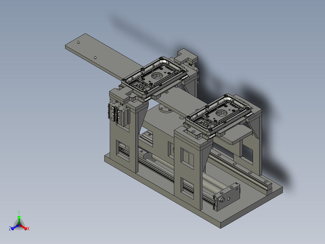 拆螺丝工站正等轴测图