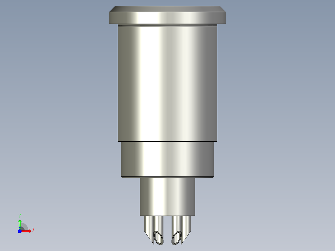 Lemo-0b-B接头ld前视图