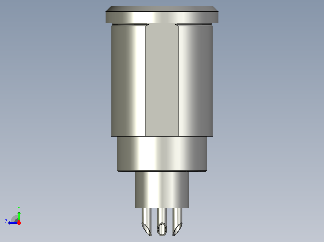 Lemo-0b-B接头ld右视图