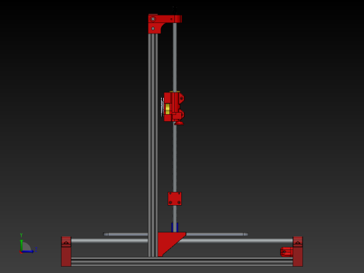 3D打印机左视缩略图
