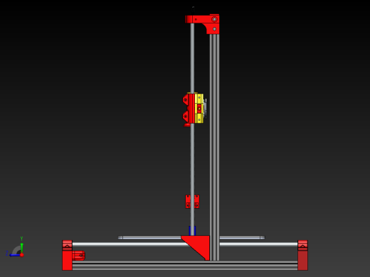 3D打印机右视缩略图