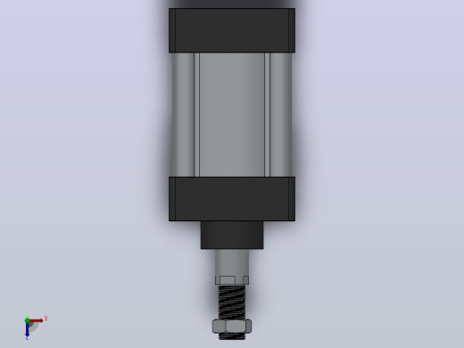 S(A)U标准气缸系列[S(A)U-80X50]俯视缩略图
