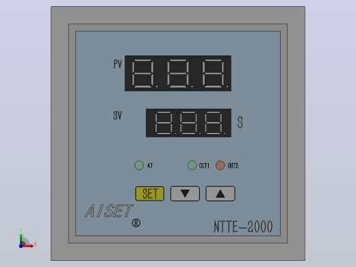 NTTE-2000亚泰温控表前视缩略图