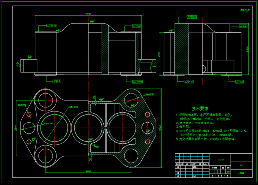6000T四柱预紧机架通用液压机本体设计（CAD+说明书）缩略图