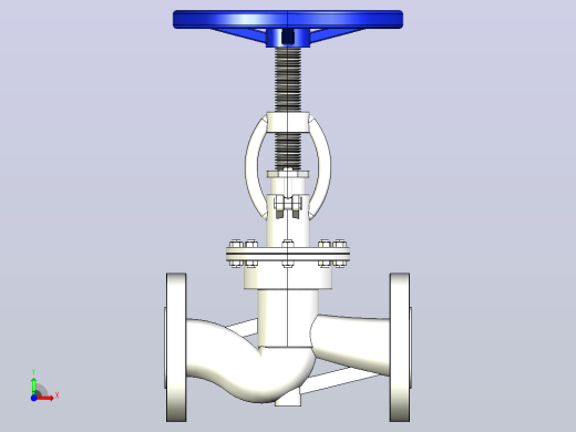 J41H╱W-64╱P法兰截止阀[J41H-64-50]前视缩略图