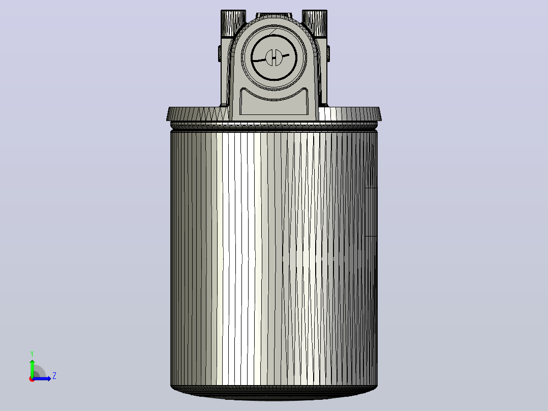 旋装回流过滤器- CF-10左视图