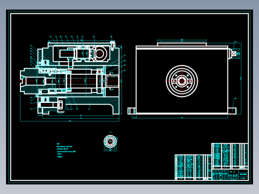 铣削组合机床及其主轴组件设计1