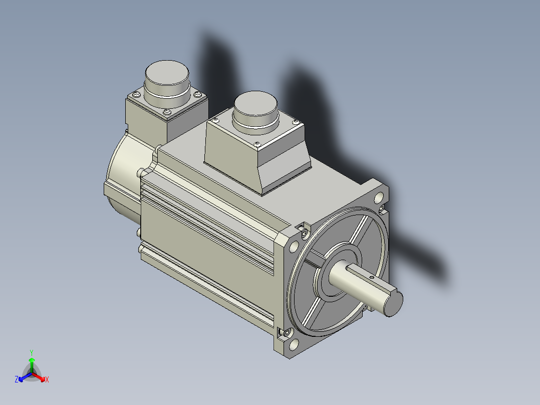 松下电机-MATSUSHITA_MSMF152L1H6主视图