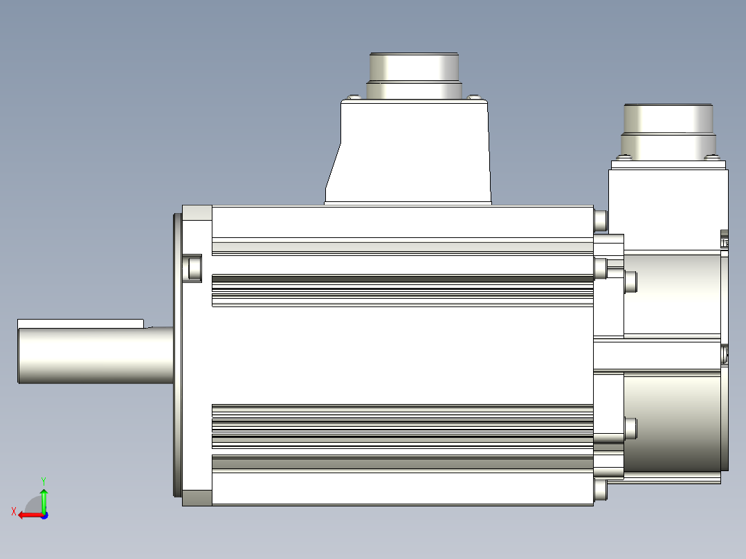松下电机-MATSUSHITA_MSMF152L1H6后视图