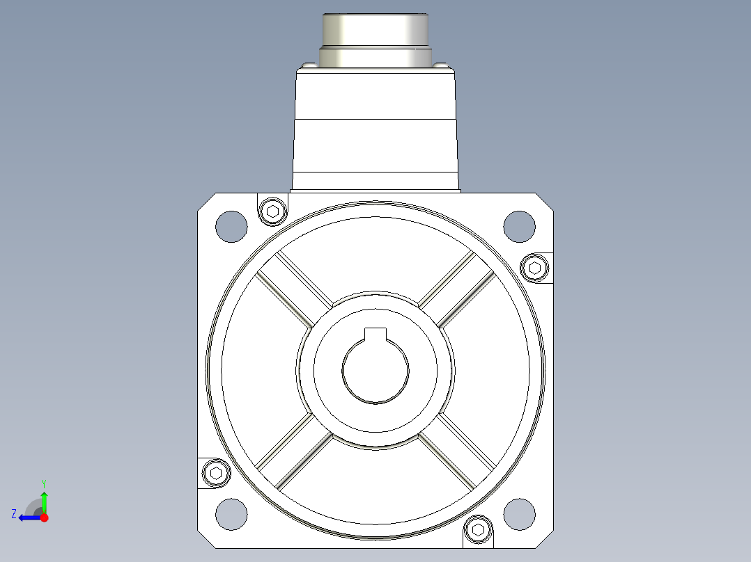 松下电机-MATSUSHITA_MSMF152L1H6右视图