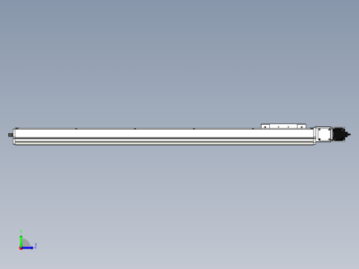 Toyo东佑达直线模组-ECB17-1200-R左视缩略图