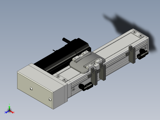 Toyo东佑达直线模组-ECH5-100-BR+煞車