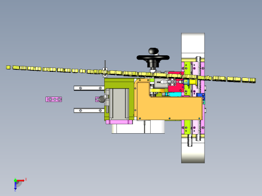 A4_凸轮折弯机、凸轮折弯模组机构SW2015俯视缩略图