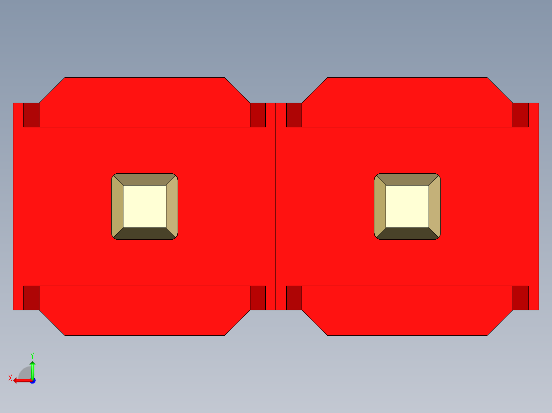 彩色公头100mil（2.54mm）系列-DS1021_red_1x02p_100mil_Type43_rev1.0后视图