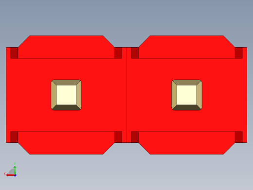 彩色公头100mil（2.54mm）系列-DS1021_red_1x02p_100mil_Type43_rev1.0后视缩略图