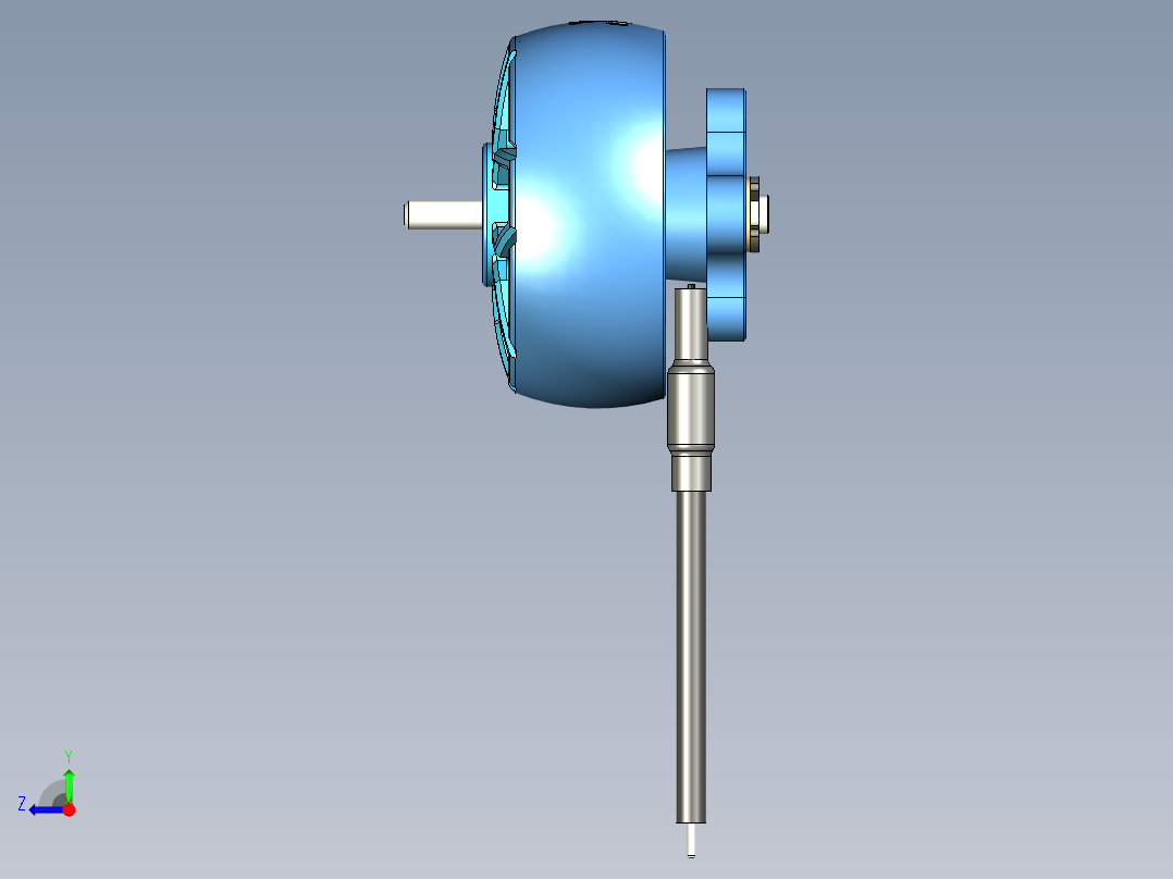 Flight无人机用无刷动力电机XING21404右视图