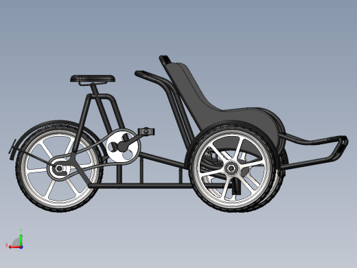 三轮自行车后视缩略图