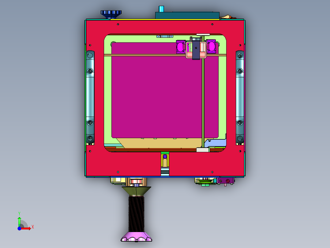 Ultimaker高端桌面型3D打印机前视图