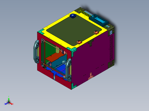 Ultimaker高端桌面型3D打印机正等轴测缩略图