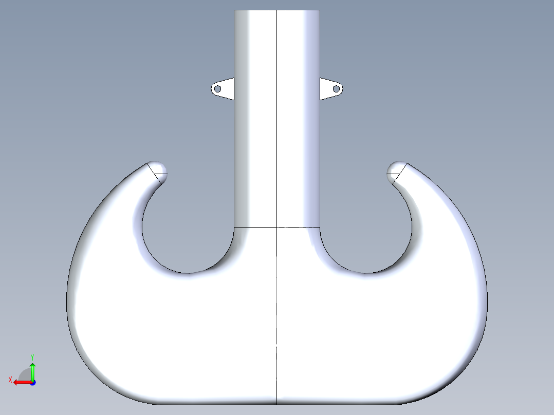 羊角起重吊钩+40+24.3.20+002后视图