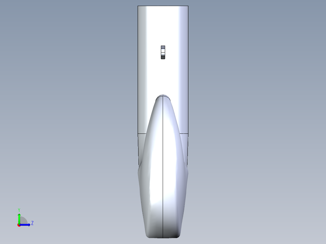 羊角起重吊钩+40+24.3.20+002左视图