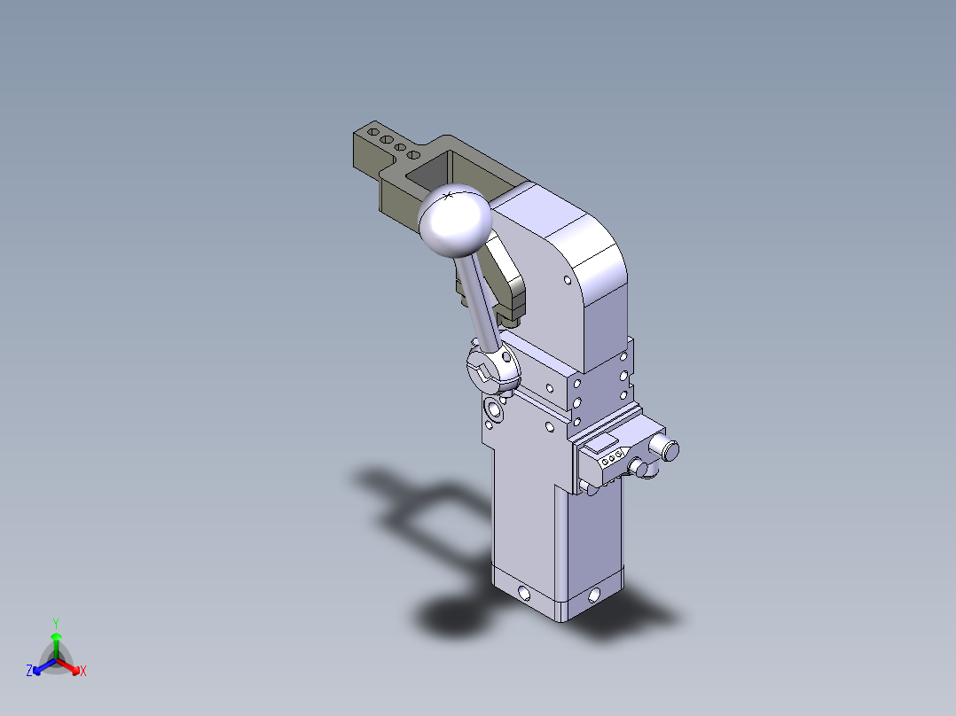 德克斯TUNKERS气缸数模V40.1 BR2 A10 T12 Z_AllCATPart正等轴测图