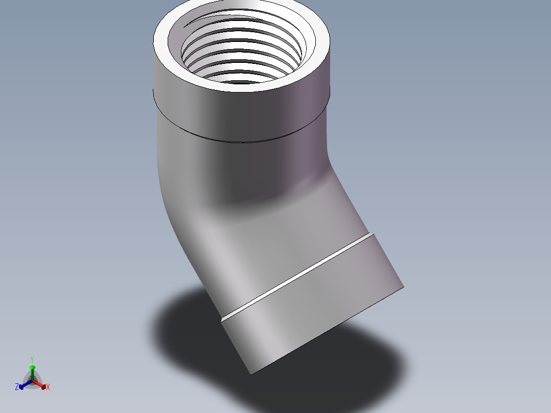 弯头-45°等径 DN8