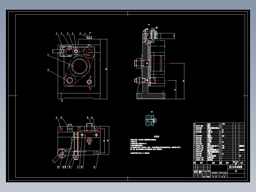 831007拨叉加工工艺及钻φ8孔夹具设计【铣断前】【手动夹紧】