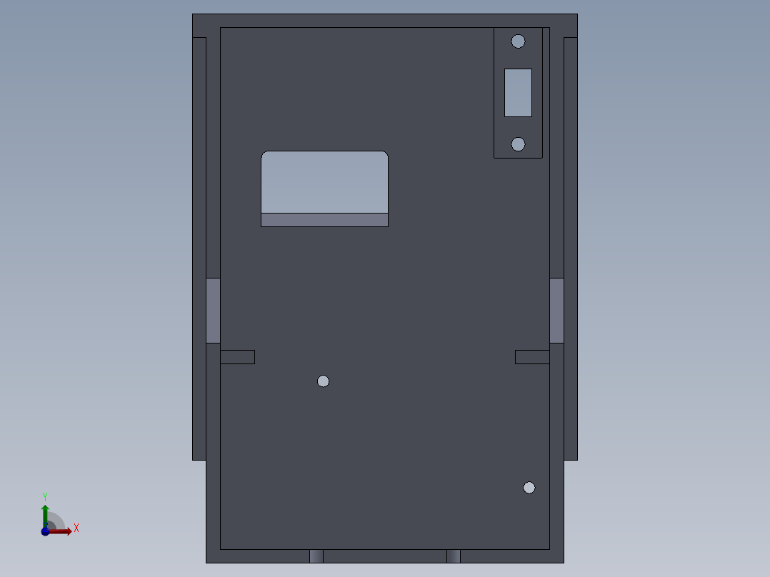 小型越野四轮遥控车前视图