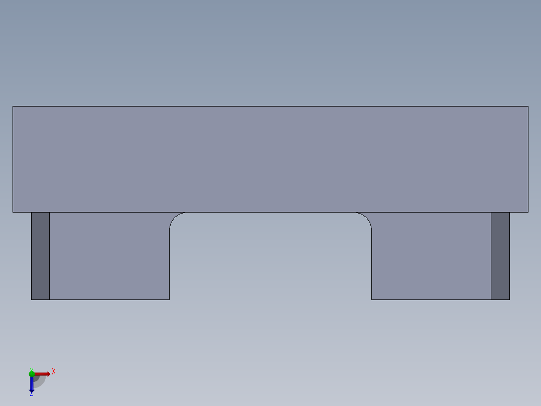 小型越野四轮遥控车俯视图