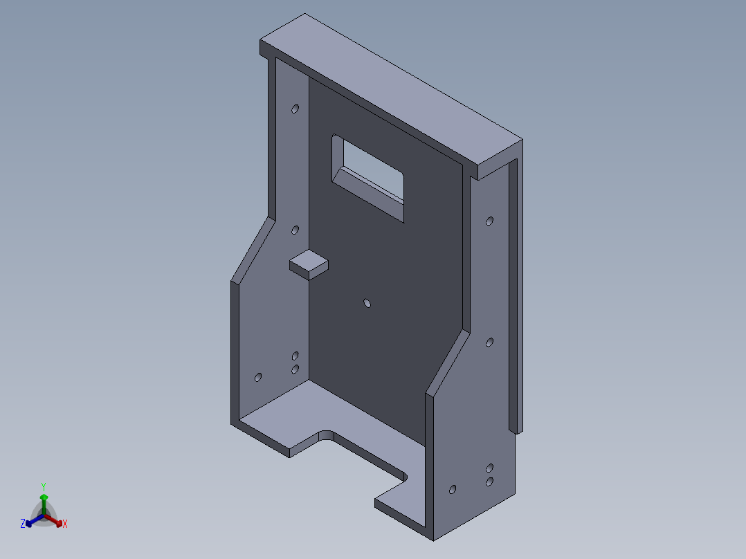 小型越野四轮遥控车正等轴测图