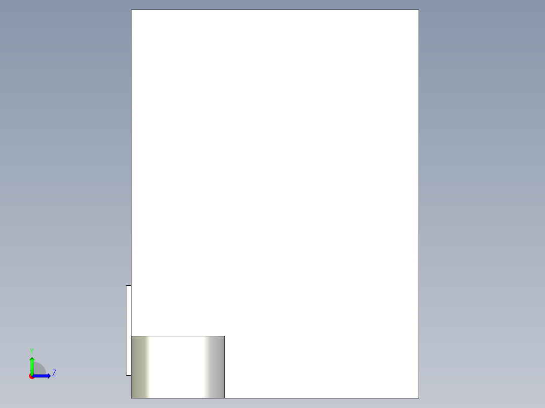 1反射型MA运动传感器 中型 (H型)左视图