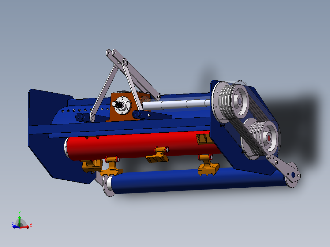 锤爪式粉碎还田机SW三维==888540==150
