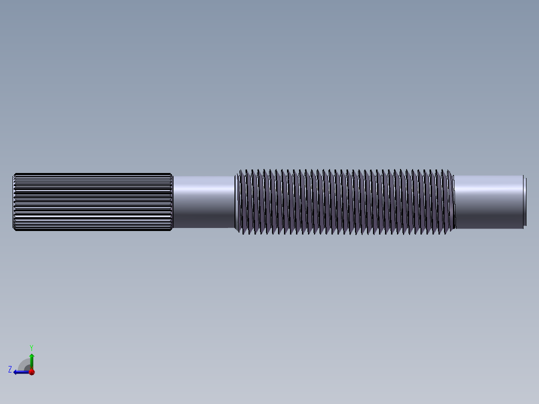 JS062-2600mm中板矫正机设计右视图