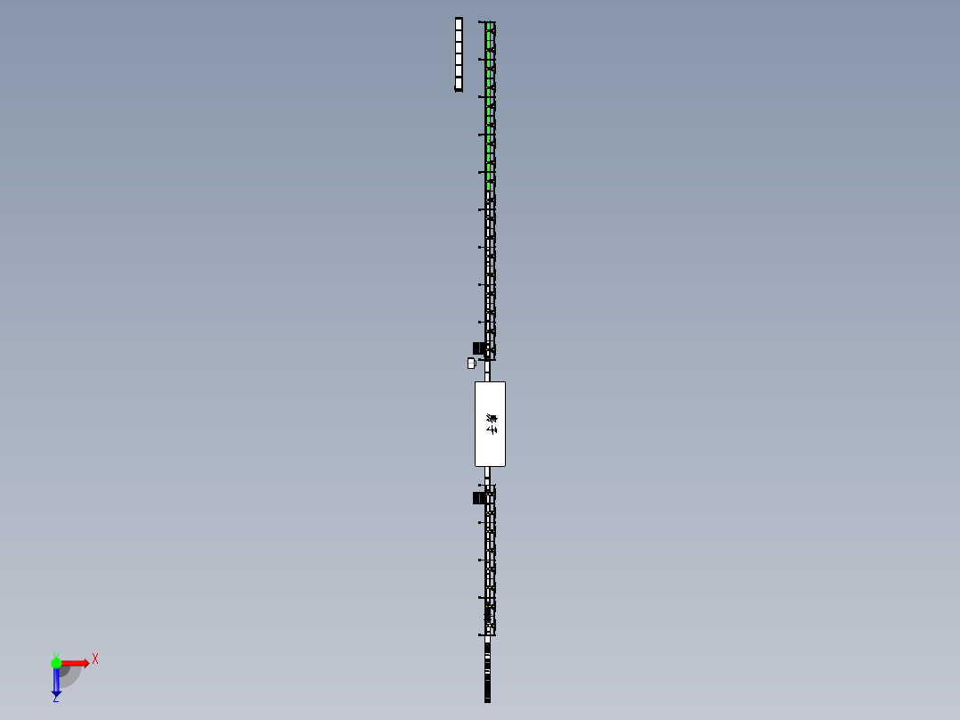 空调内机生产线俯视图