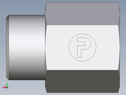 卡套式工业通用硬管接头EO_Swivel_connector_GAI12SM71X后视缩略图