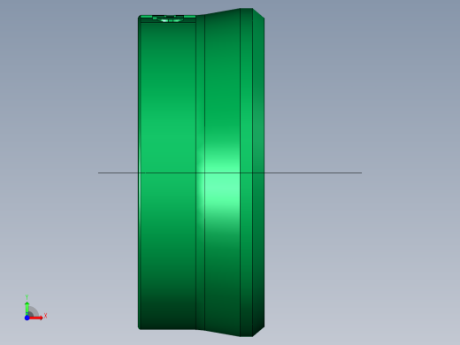 PARKER单连杆密封件3D模型STP格式前视缩略图