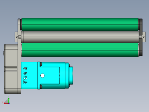 LE-XC3030-中间驱动经济型皮带线后视缩略图