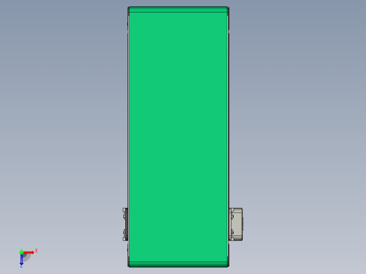 LE-XC3030-中间驱动经济型皮带线俯视缩略图