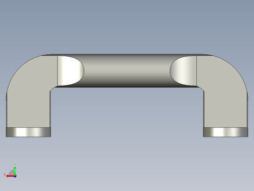 取手(塑膠)K4-3D多系列多零件图纸模型后视缩略图