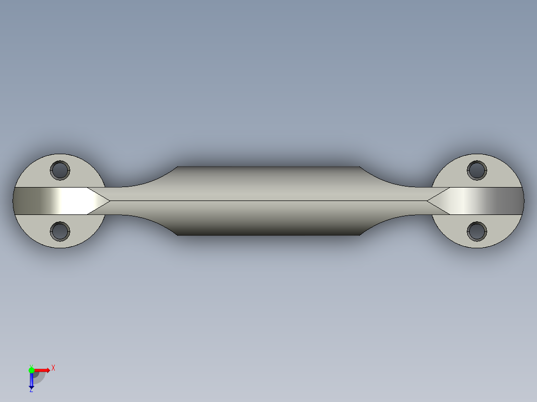 取手(塑膠)K4-3D多系列多零件图纸模型俯视图