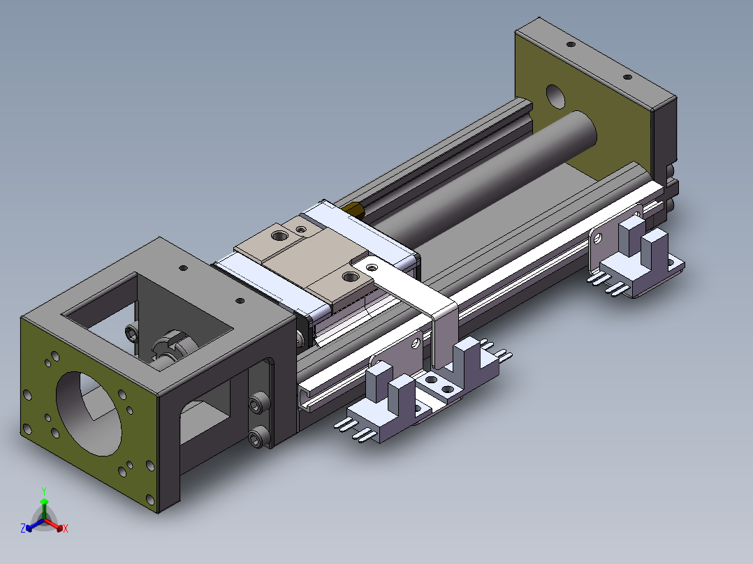 模组MK60-S1-F0正等轴测图