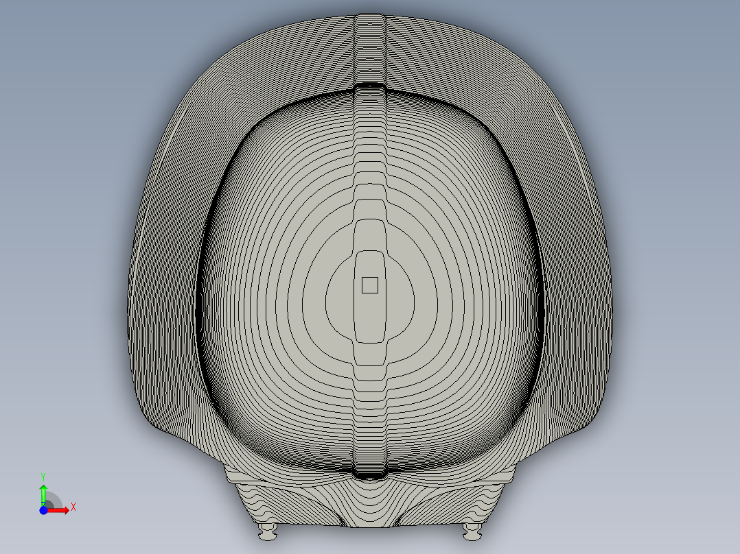 达斯·维德的脑袋前视图