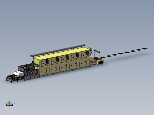 油漆烘烤流水线sw21