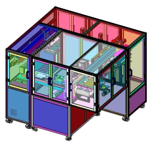 压合自动上料设备（sw18可编辑+工程图+bom）缩略图